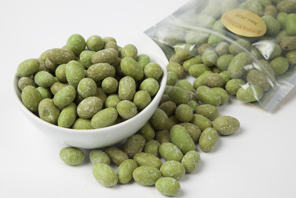 Nutrition info available for your wasabi peanuts? Just curious.