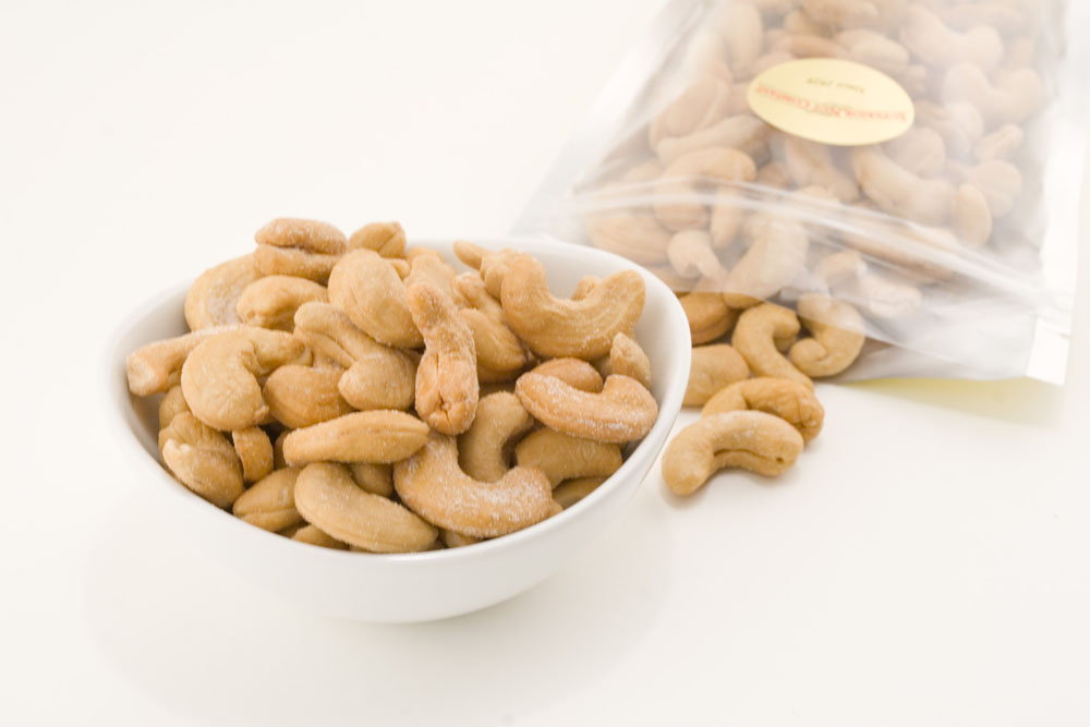 Roasted Giant Whole Cashews (Salted) Questions & Answers