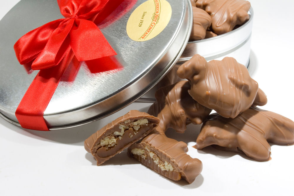 Milk Chocolate Pecan Turtles Gift Tin Questions & Answers